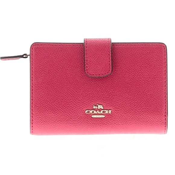 Coach Medium Corner Zip Wallet new w flaws - Picture 1 of 10